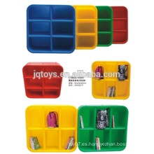 JingQi gabinete de plástico cuadrado de juguete